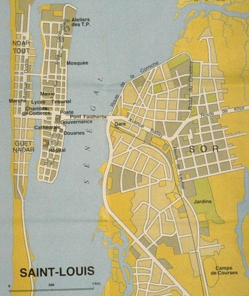 Map of St Louis